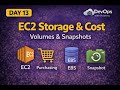 Day 13 | Full explanation EC2 Instance Types, EBS Volumes &amp; Snapshots Explained | in Hindi 🚀