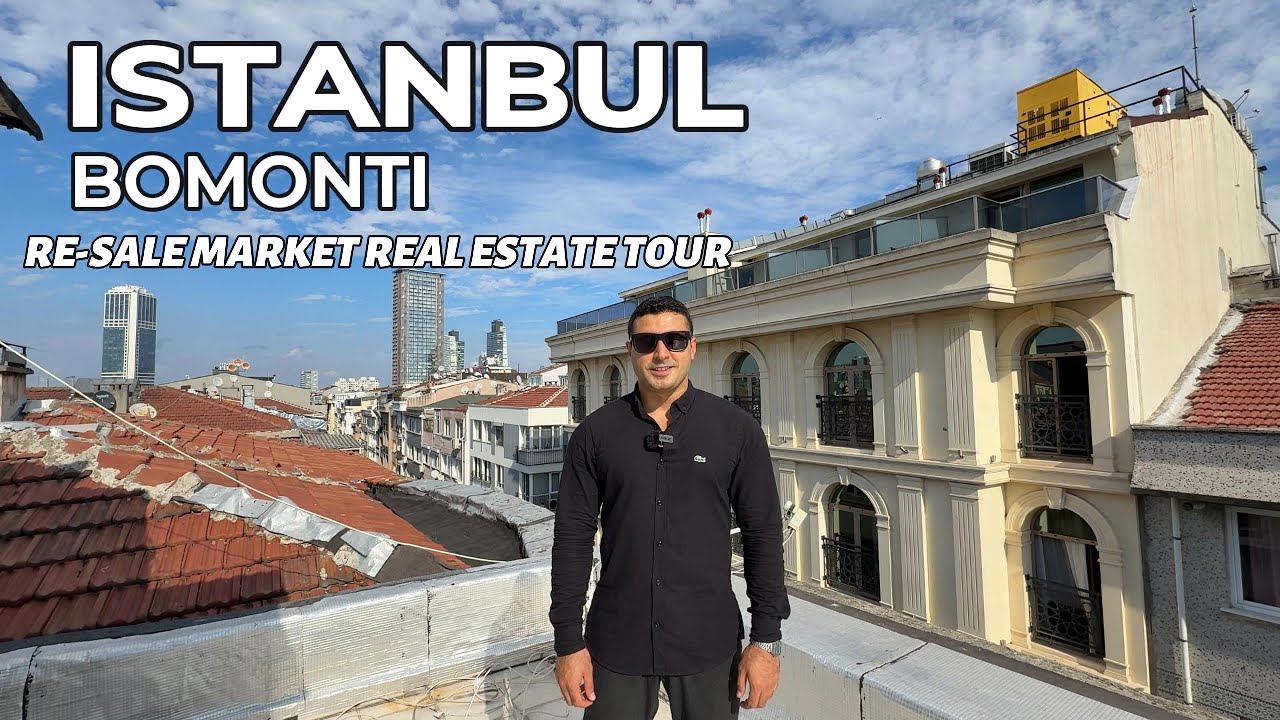 Istanbul Bomonti Re-Sale Market Real Estate Tour