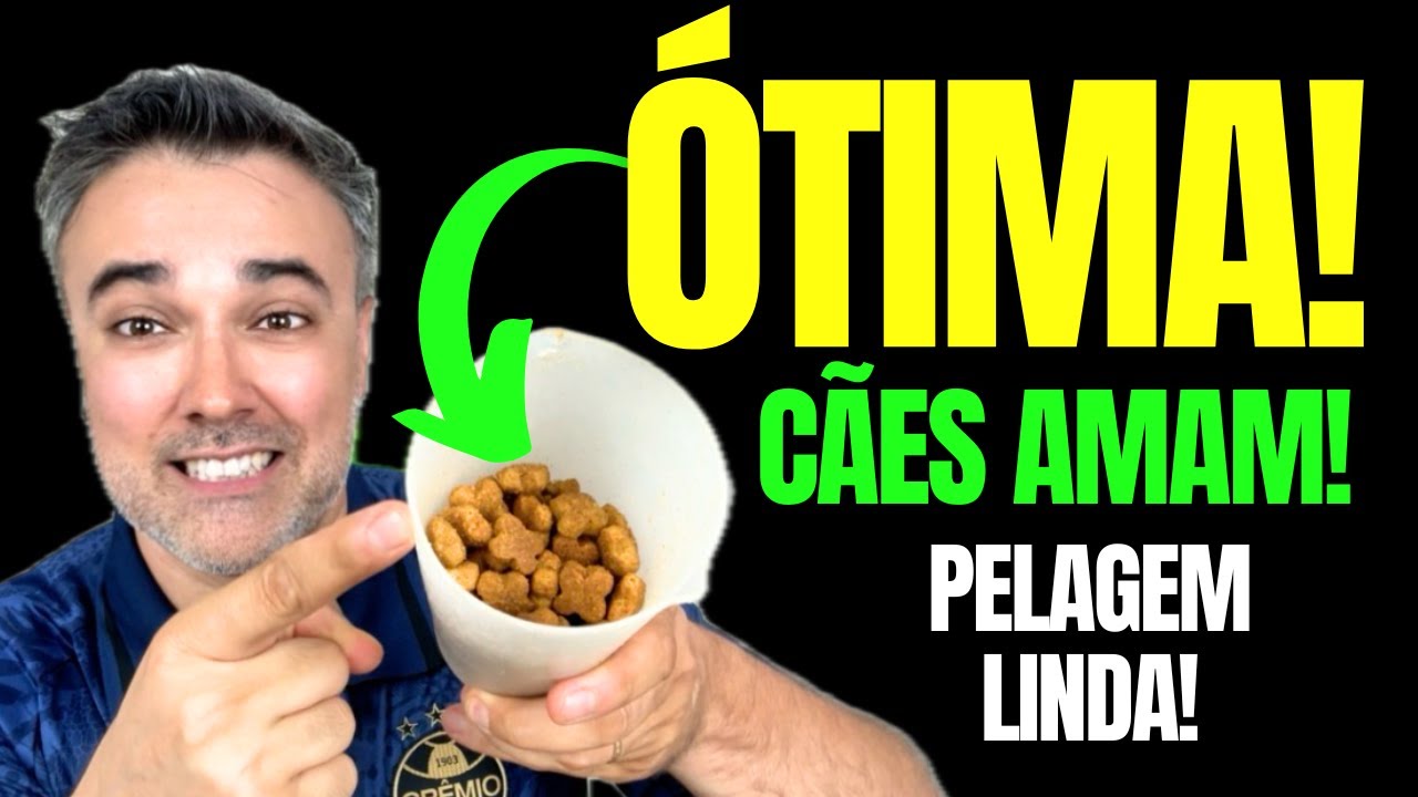 🏆 Essa ração é ÓTIMA ✅deixa a pelagem linda ✅ os cães amam