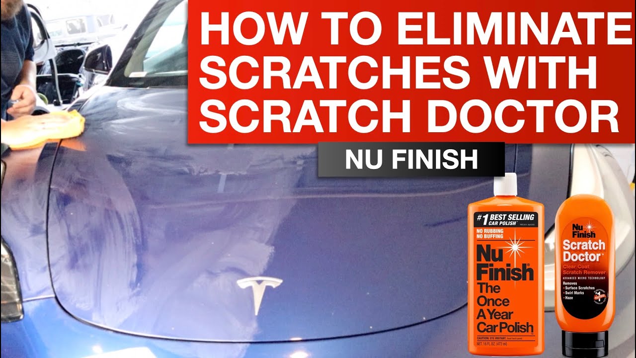 Nu finish clearance scratch doctor