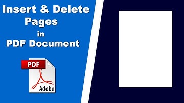 How to Insert and Delete Pages from a PDF Document with Adobe Acrobat Pro 2020