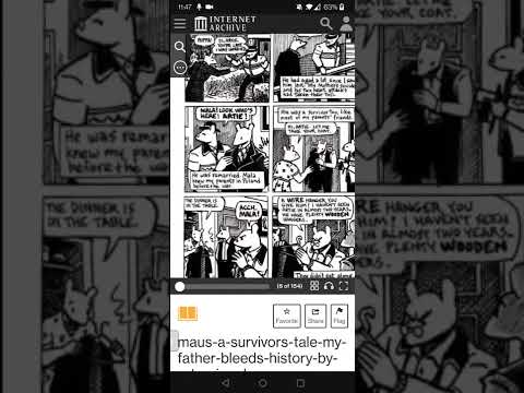 MAUS Free On Archive Org 
