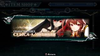 BLAZBLUE CENTRALFICTION - Location Test Voices