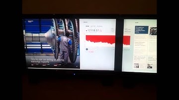 Windows 8 - Metro Apps on two screens (Video #1)