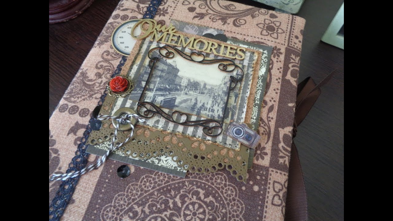 Album Vintage Heritage / Scrapbook Family Photo Album YouTube