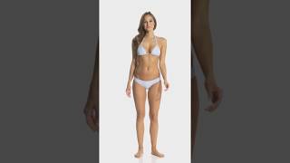 Pilyq Pebble Blue Teeny Bikini Bottom Swimoutlet