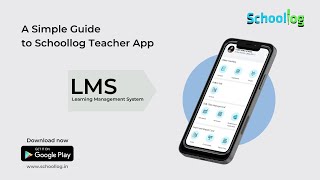 Schoollog Teacher LMS App | Demo Video screenshot 3