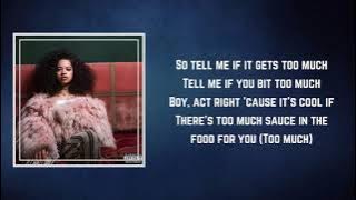 Ella Mai - Sauce (Lyrics)