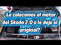 Le  cambiamos el motor del golf MK2 
