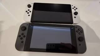 Nintendo Switch VS Switch OLED comparison