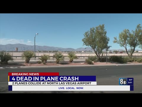 Multiple dead after 2 planes collide at North Las Vegas Airport