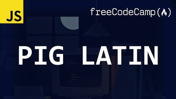 freeCodeCamp solutions - Pig Latin