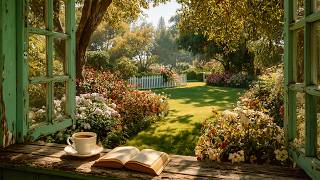 a peaceful cottage garden morning 🌳 soft piano playlist for stress relief & quiet moments screenshot 5