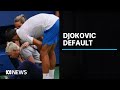 Novak Djokovic disqualified from US Open after hitting line judge with ball