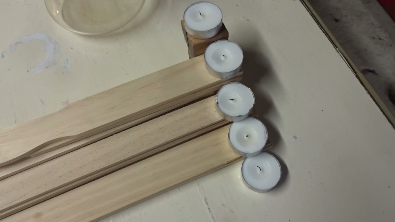 Demonstration Showing How Carbon Dioxide is Heavier Than Air