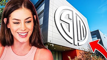 LULULUVELY PLAYS AT THE TSM HQ W/ ClaraATwork & TSM Verhulst | LuluLuvely Apex Legends