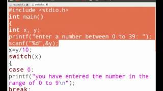 Nested If And Switch Statement - Marathi