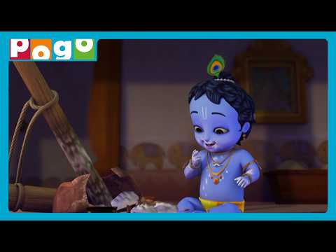 Can The Mischevious Kanha Be Contained?🪢🍯| Little Krishna - English Cartoon | @PogoChannel
