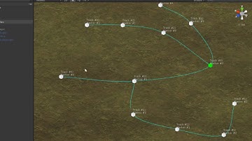 Sentieri - WIP - Procedural Track Generation - Track Network and Junction.