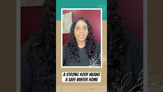 A Strong Roof Means a Safe Winter Home #realestate #realestatetips