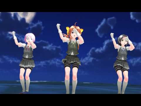 【艦これMMD】陽炎・不知火・黒潮で『極楽浄土』