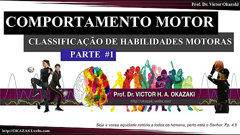 O que caracteriza habilidade motora discreta seriada e contínua?