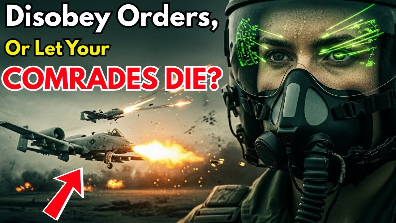 They Ordered Her to Abandon Them — Then the Trees Trembled as Her A-10 Screamed In.