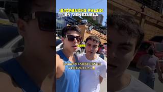 Un chico abrió un starbucks falso en Venezuela ☕ #viral #curiosidades #starbucks #venezuela #fyp