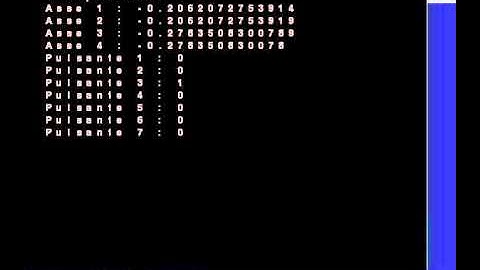 Joypad script in Python/Pygame