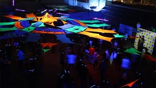 Under a Neon Sky | The making of a Psy Decor party | Mood Indigo 2015 Resimi