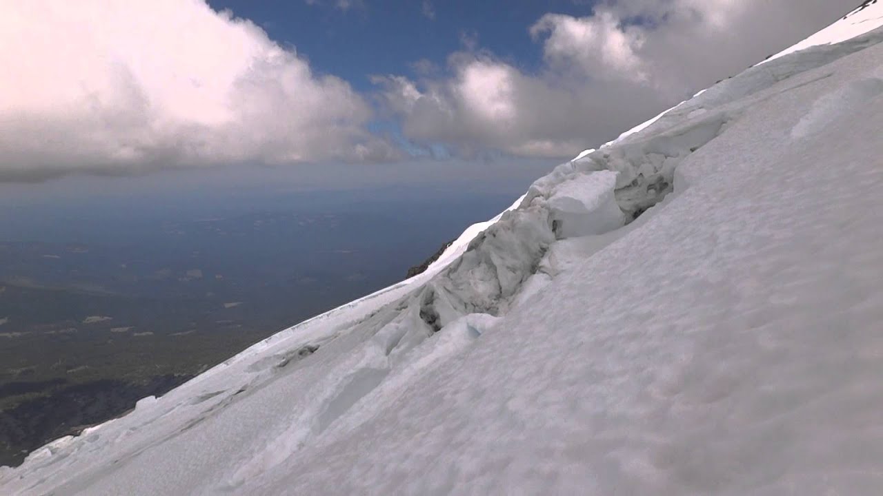 practicing running belay on Mt.Shasta's Hotlum Glacier YouTube