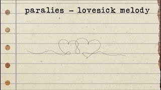 Lovesick Melody - Lyric Video