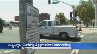 Modesto Asking Public To Help Crack Down On Panhandlers