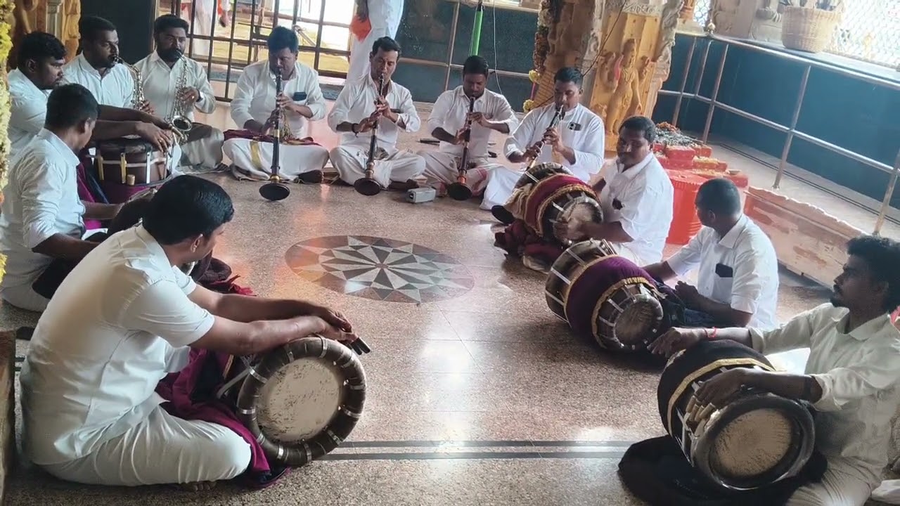 వాతాపి గణపతిం భజేహం శ్రీ గణేష్ నాదస్వర సాక్సోఫోన్ మేళం గంగాధర్ 9177332754 గణేష్ 9000412079