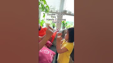 Double Double This That! Hands Clapping Games! #handsclappinggames #doubledouble #viral #trending