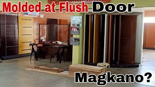 Canvass tayo ng Molded at Flush door na perfect gamitin sa ating dream House