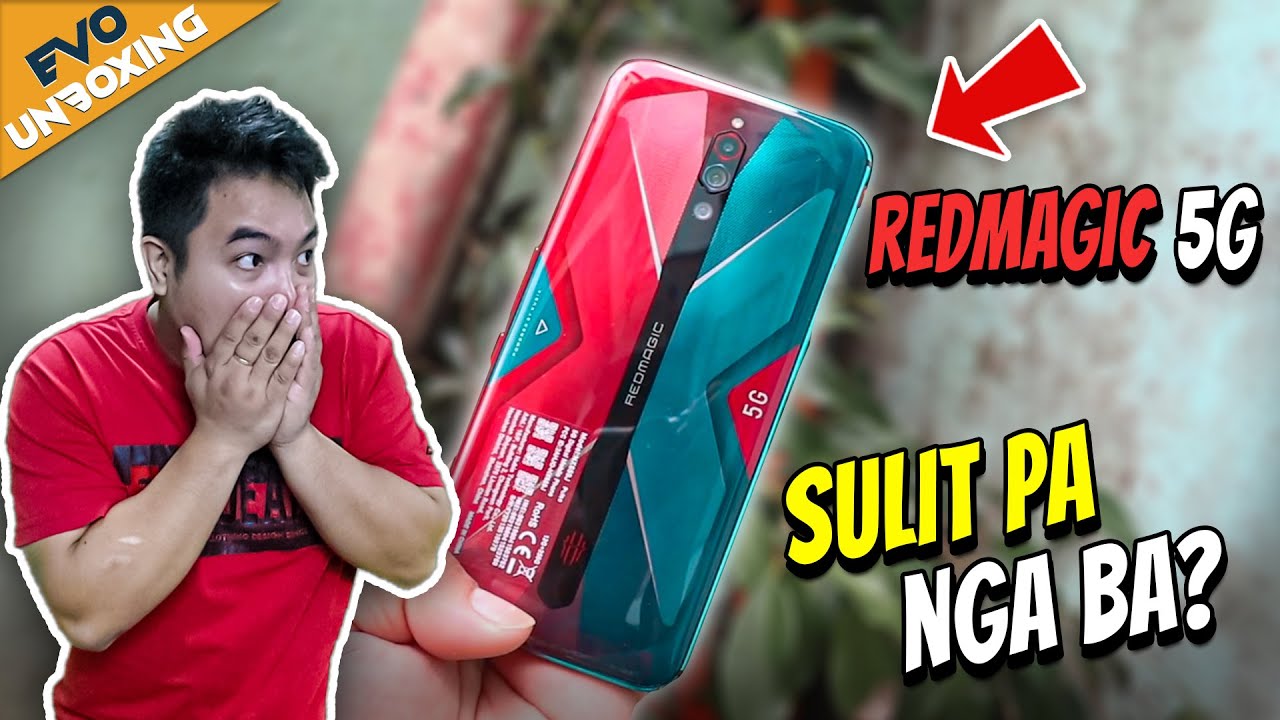 Sulit pa ba Ang REDMAGIC 5G - UNBOXING REVIEW