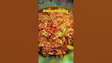 Sambal Pete Teri Medan ala Mace Papua #sambalpete #sambalpuri #sambalteri #sambelpete #shorts