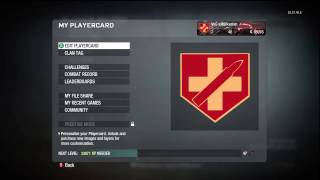 Black ops Juggernaut emblem tutorial with bullet. HD.