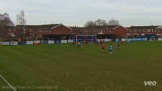 MATCH HIGHLIGHTS | Beverley Town 0-2 Liversedge FC