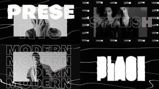 Top Apple Motion Projects: Bold Glitch Opener