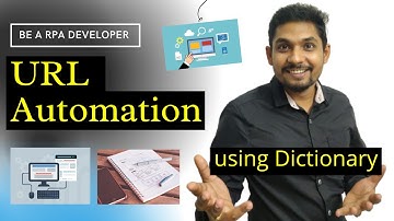 URL Automation Using Dictionary in UiPath