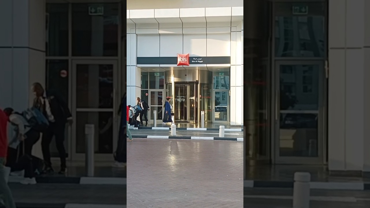 Ibis Al Rigga hotel entrance. #ibishotel #ibis #dubaihotels