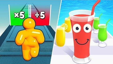 Juice Run | Tall Man Run - All Level Gameplay Android, iOS - NEW APK MEGA UPDATE