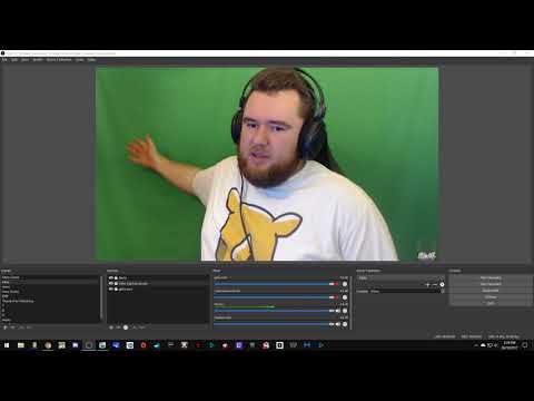 OBS Studio green screen tutorial