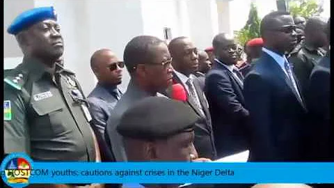Okowa addresses protesting HOSTCOM youths