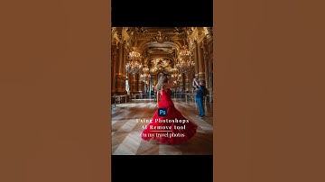 Using Photoshop AI Remove tool to easily remove people from my travel photos 📸 #photoshop #editing