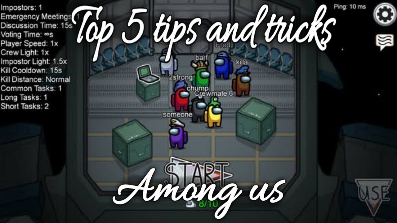 Top 5 Tips and Tricks in Among Us | To become a Pro Imposter and player ...