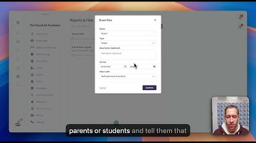 Sharing Reports and Files