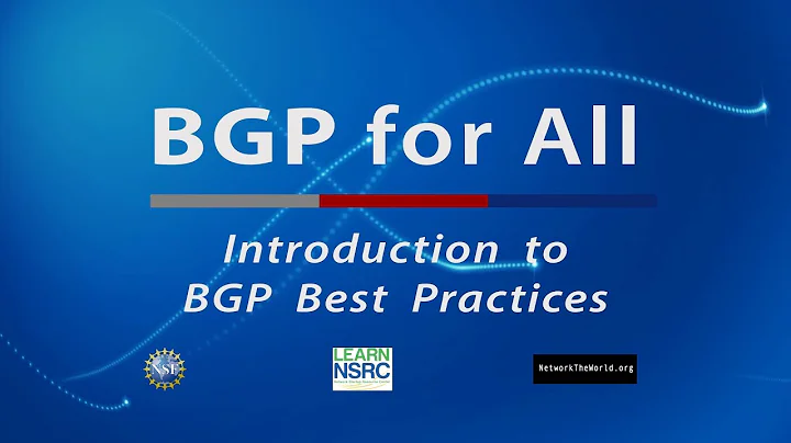 Introduction to BGP Best Practices